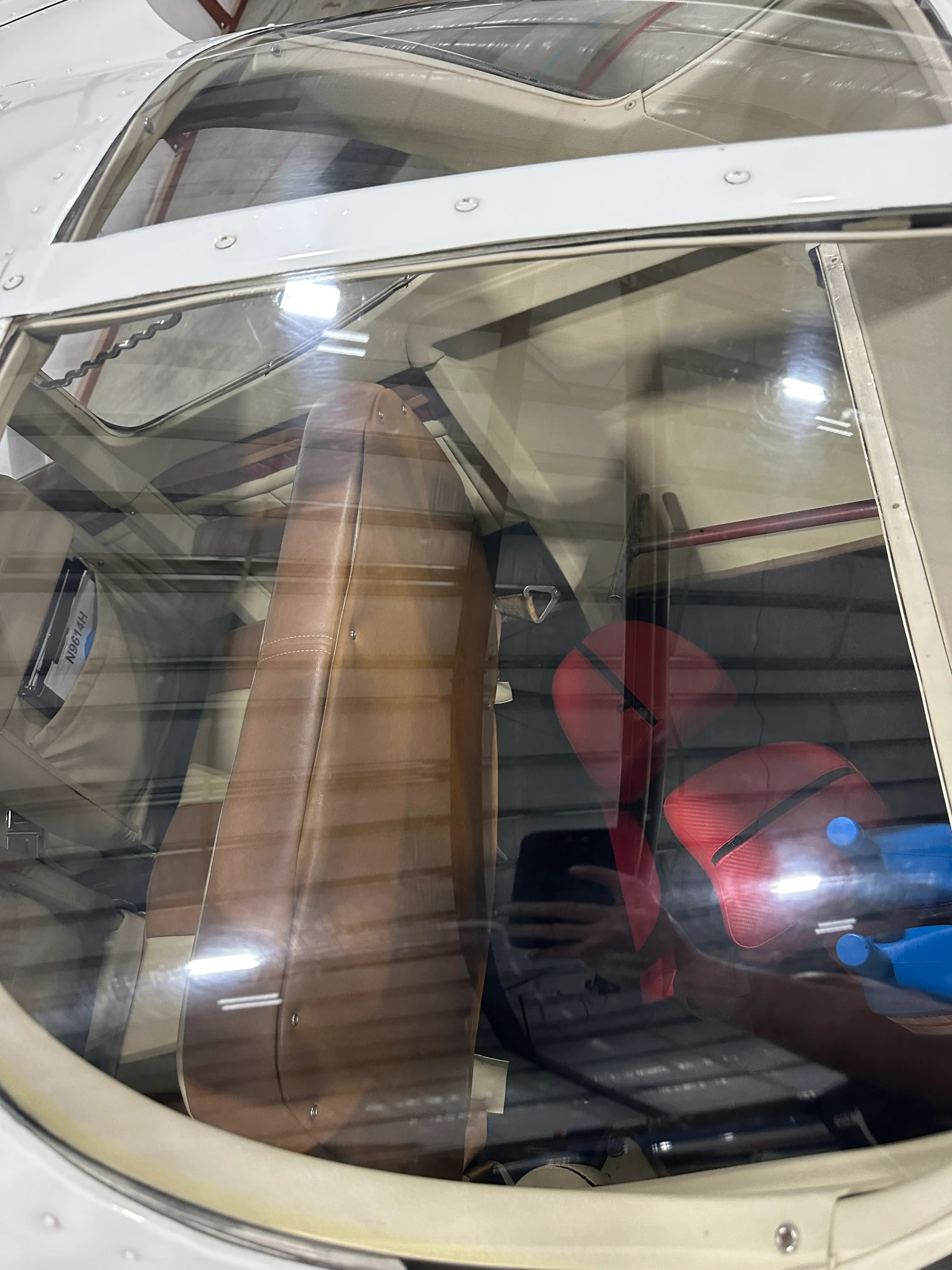 Aircraft exterior after detailing